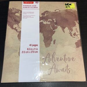 Adventure Awaits Scrapbooking Album